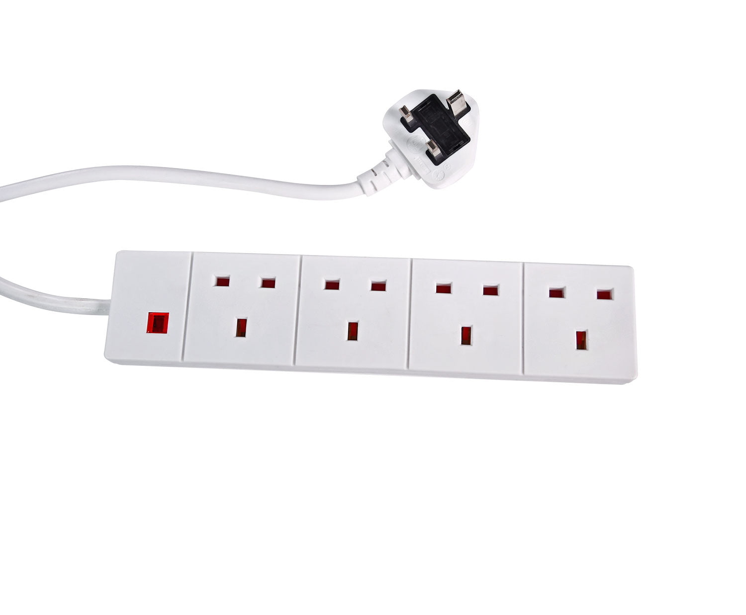 Mercury 4-Way Extension Lead, Neon - view 6