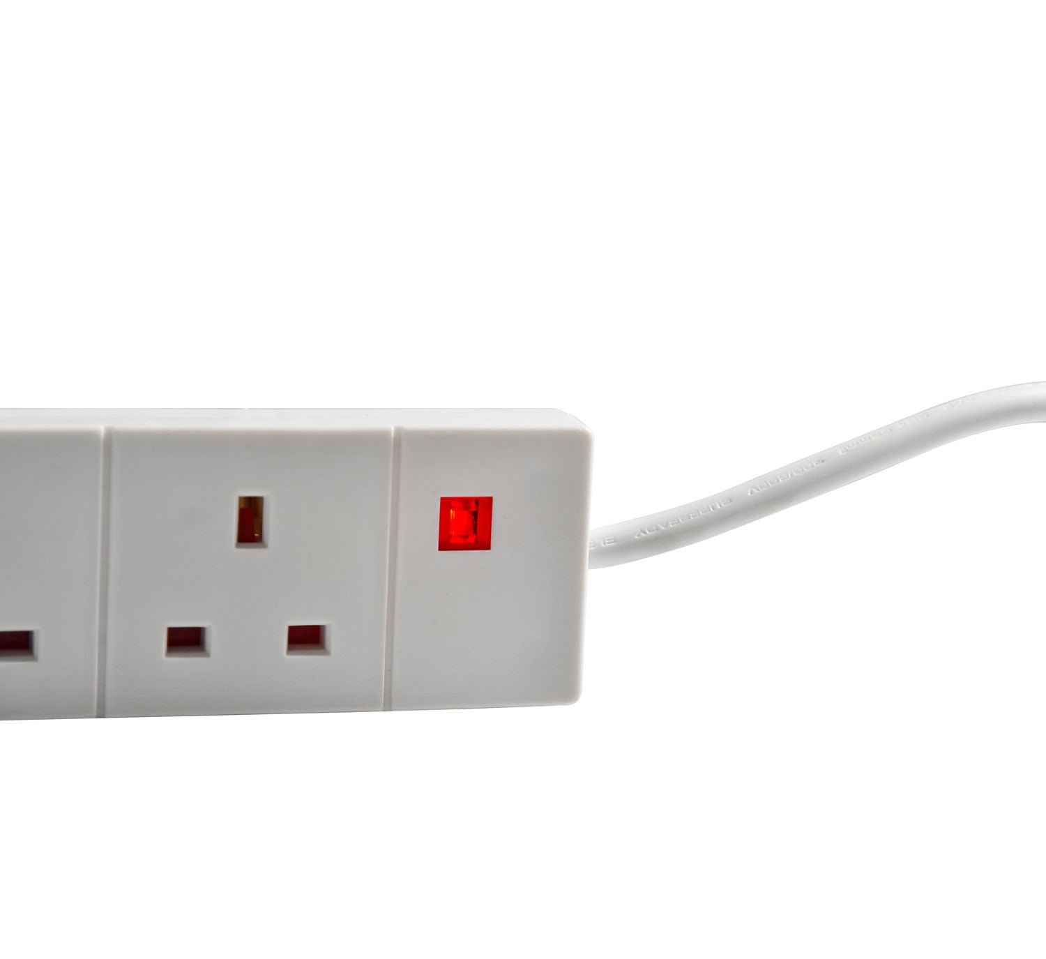 Mercury 4-Way Extension Lead, Neon - view 3