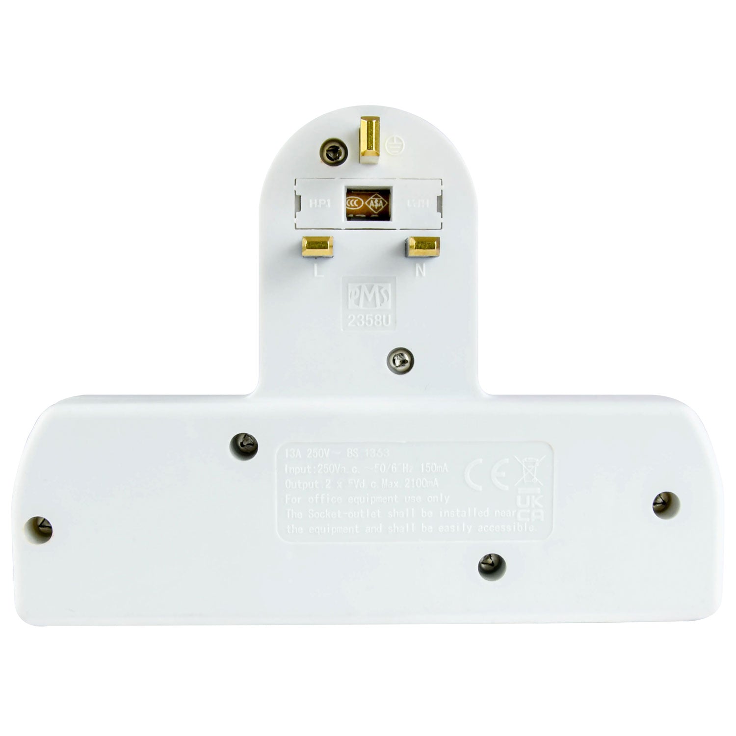 AV:Link T Shape 2 Way Extension+USB - view 2