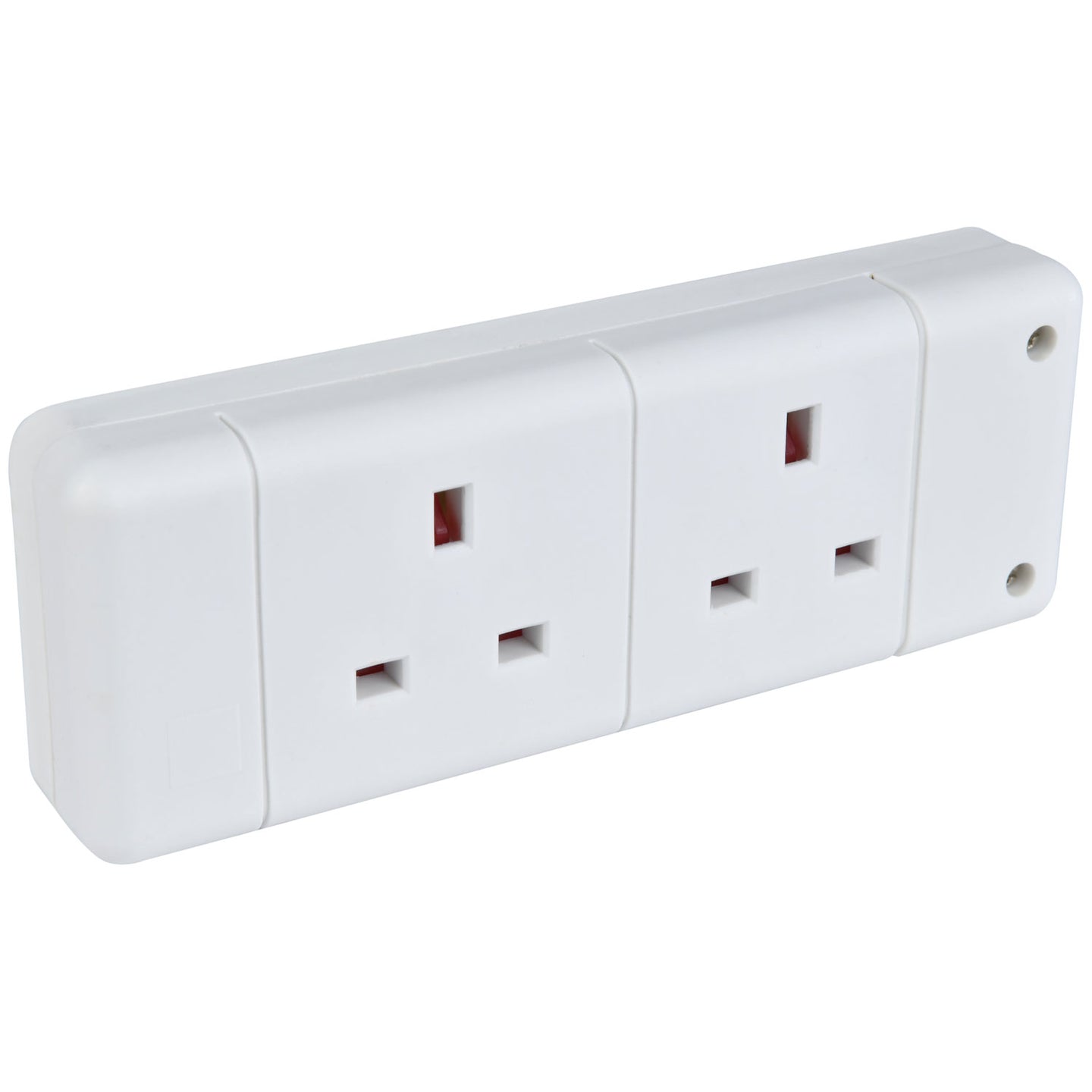 Mercury 2 gang 13A trailing socket, bulk