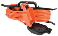 Mercury IP54 1 Gang Socket 5m cable