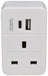 Mercury UK to EU Travel Adaptor USBA+C - view 3