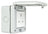 Mercury IP55 1 Gang Socket - view 2