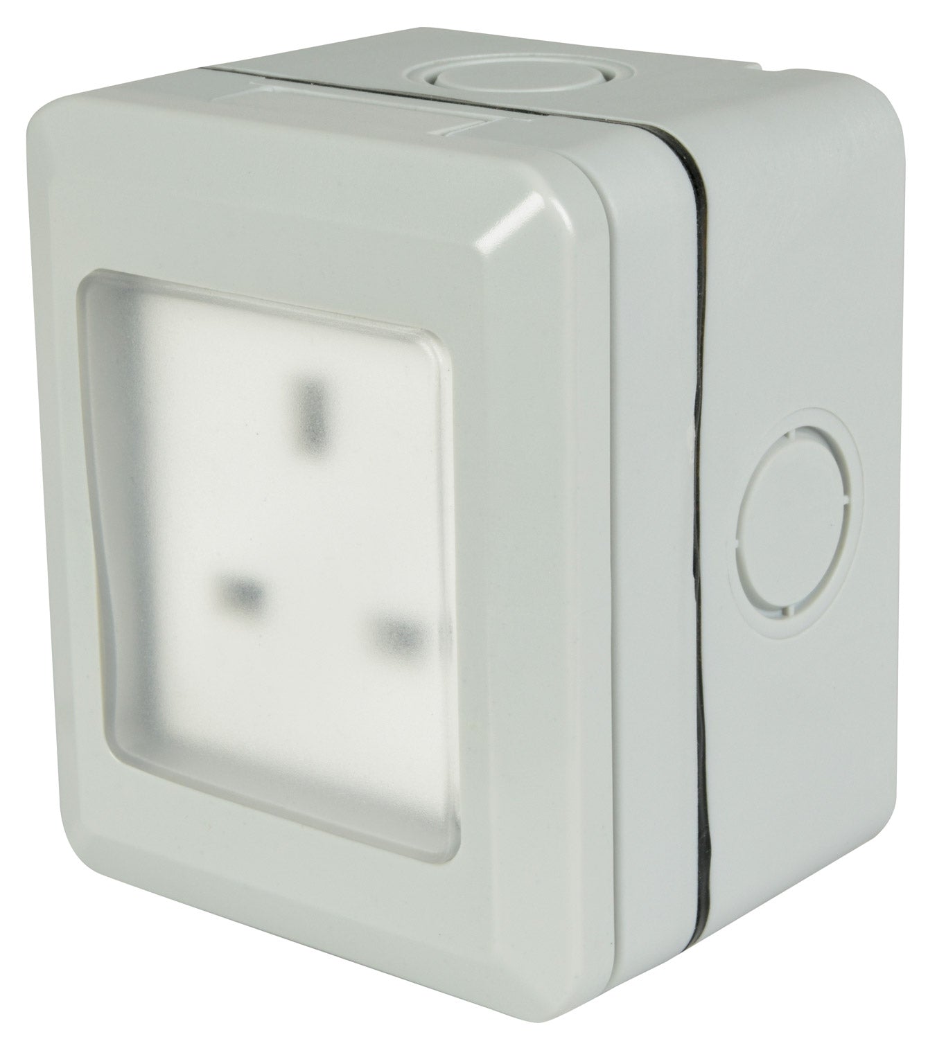 Mercury IP55 1 Gang Socket - view 3