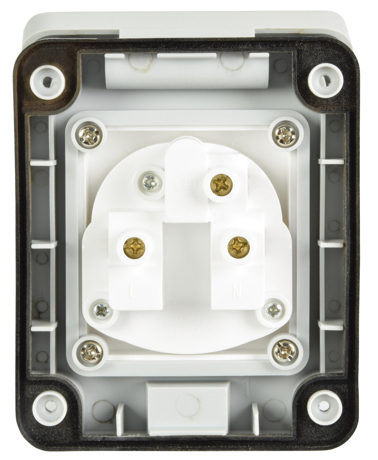 Mercury IP55 1 Gang Socket - view 4