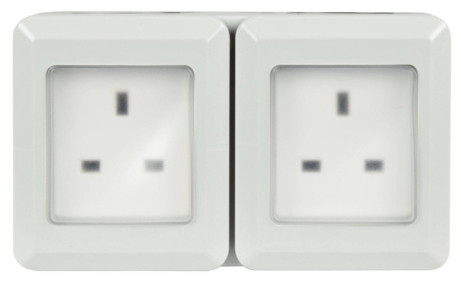 Mercury IP55 2 Gang Socket