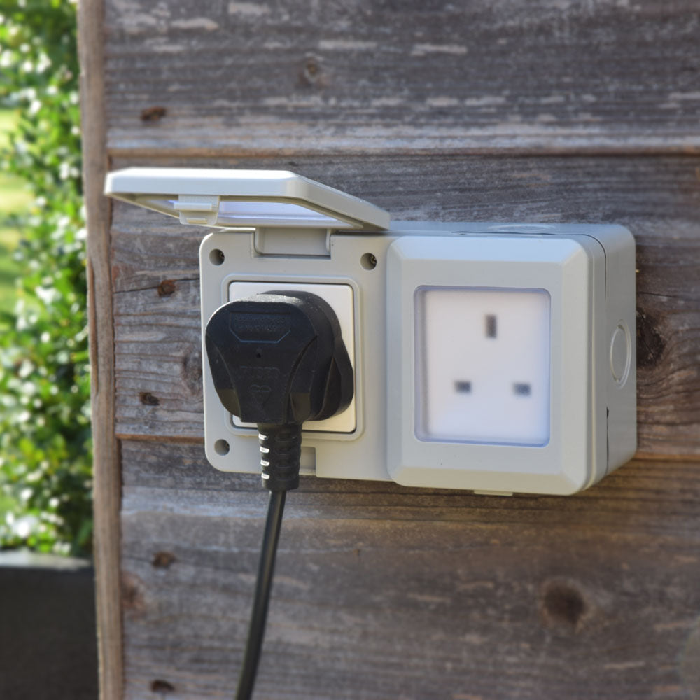 Mercury IP55 2 Gang Socket - view 8