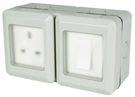 Mercury IP55 Single switch and Socket - view 3