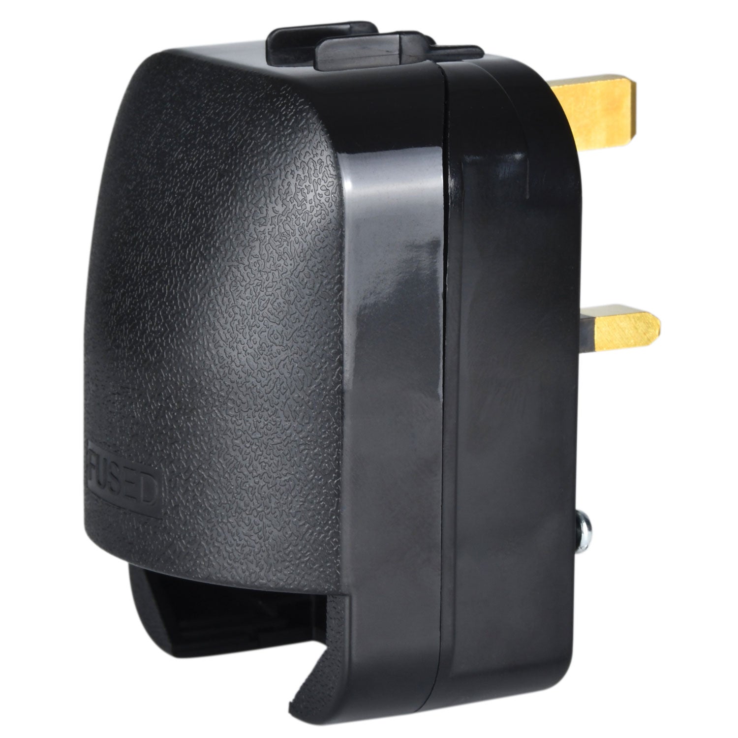 Mercury Black SCP3 13A rated Euro converter plug- bulk