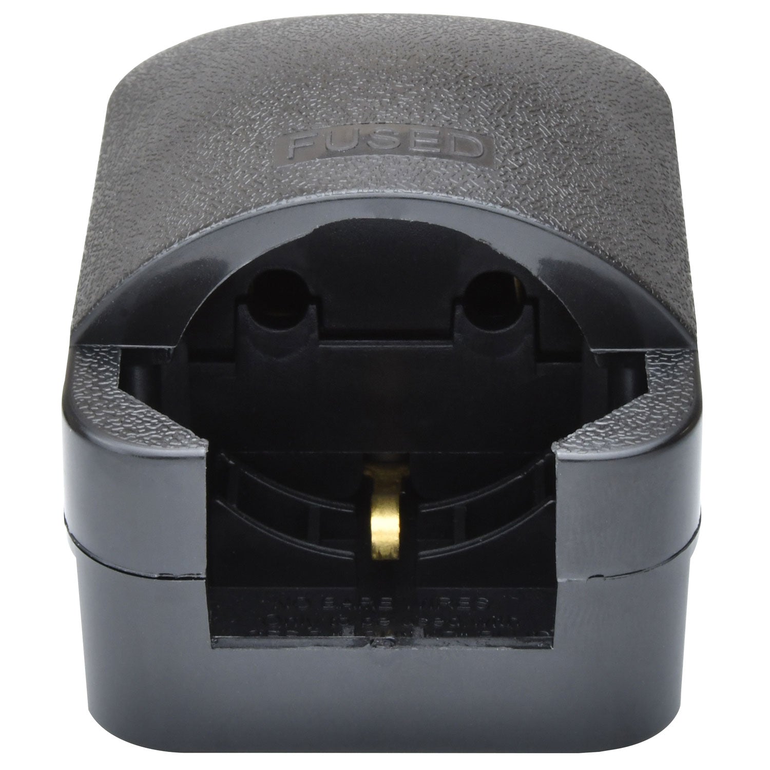 Mercury Black SCP3 13A rated Euro converter plug- bulk - view 5