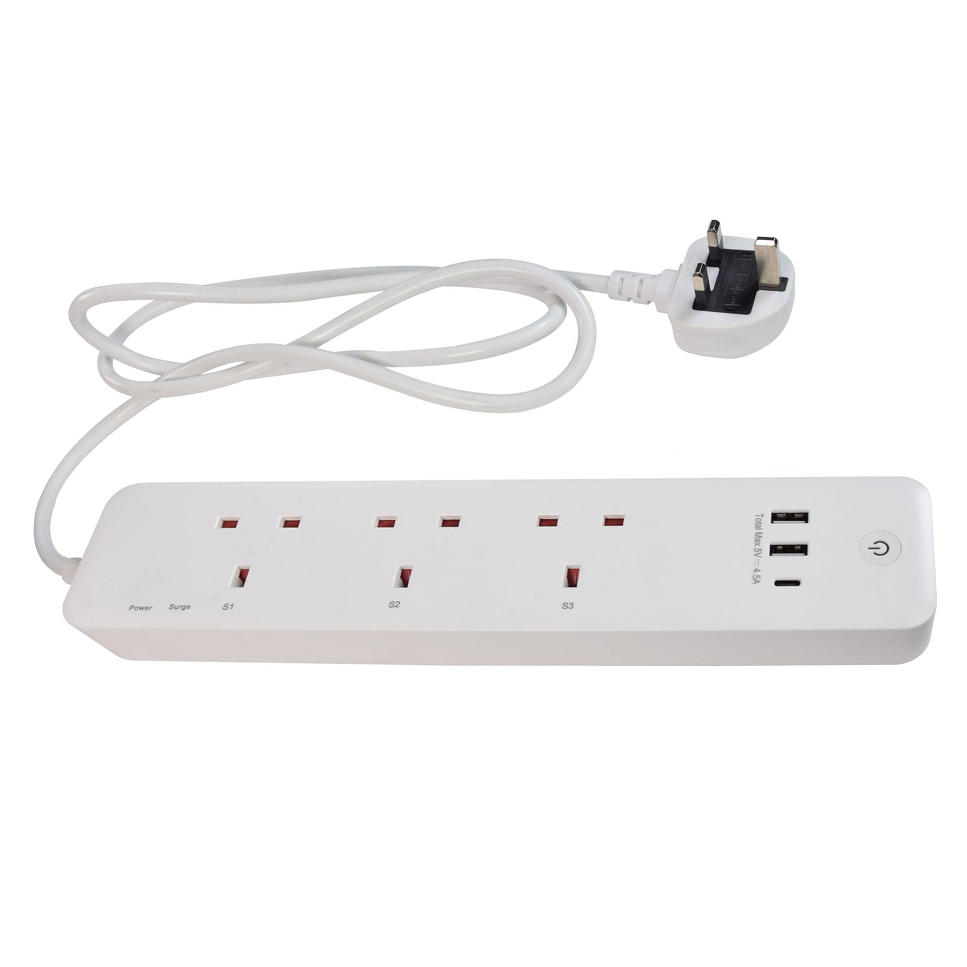 Mercury 3-gang remote extension+USB