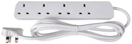 Mercury UK 4-Gang Extension Lead 2.0m