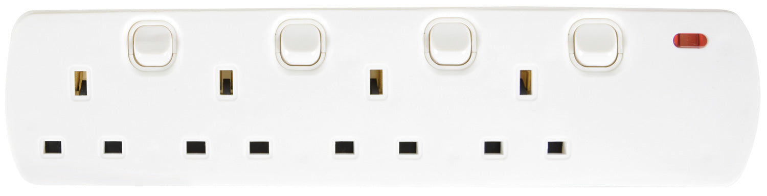 Mercury UK 4 Gang Switched Extension Lead 2.0m - view 2