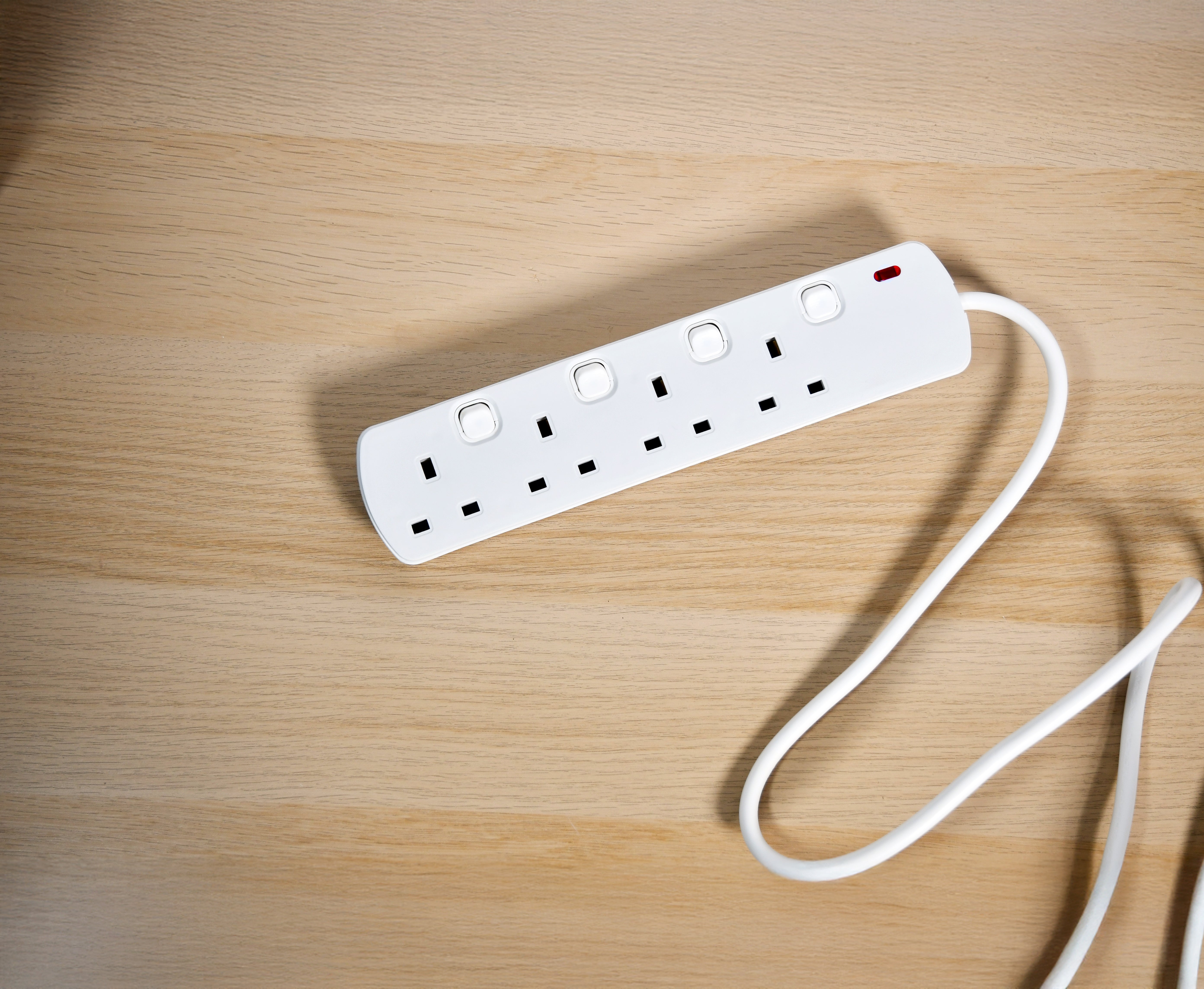 Mercury UK 4 Gang Switched Extension Lead 2.0m - view 7