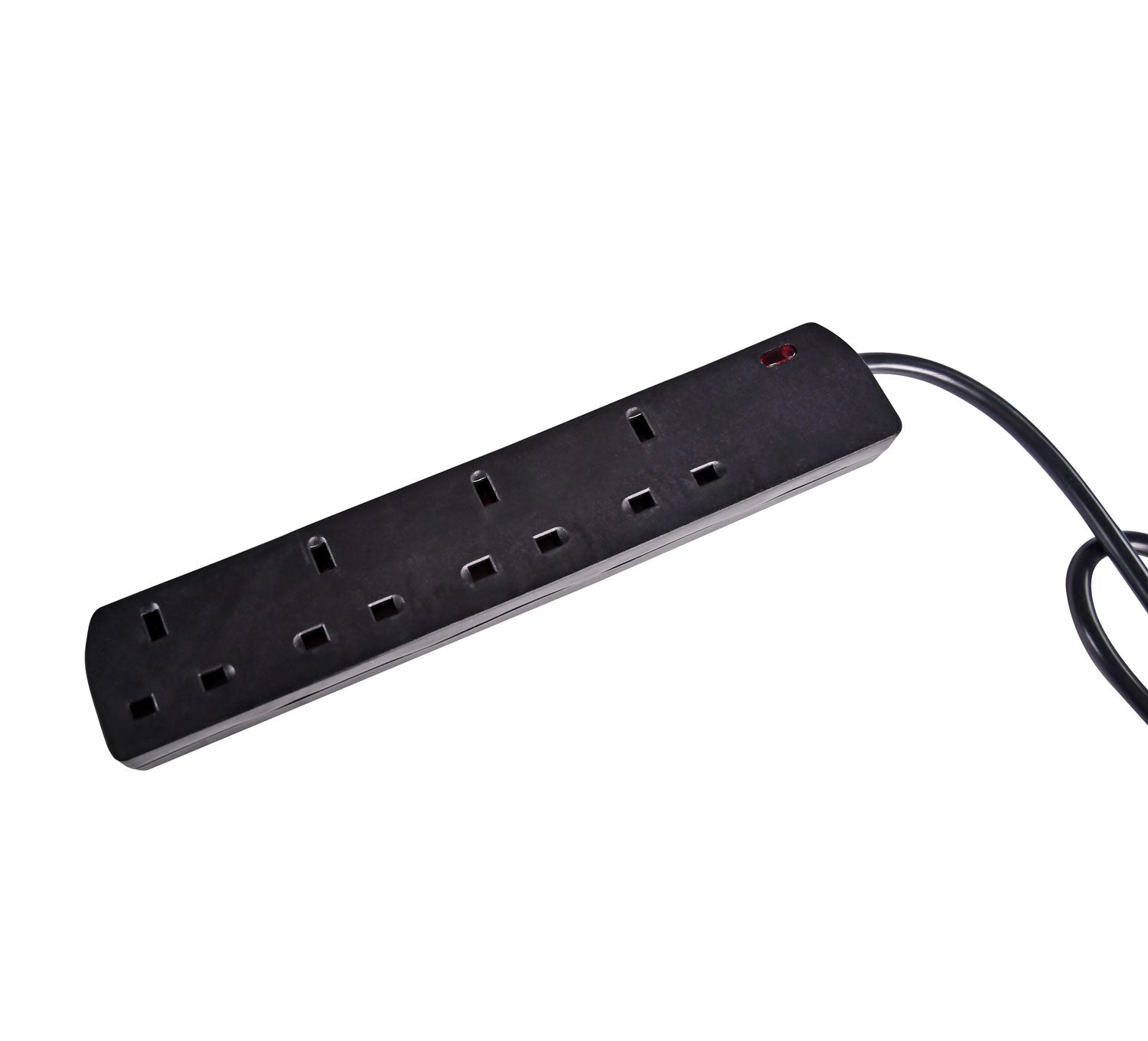 Mercury UK 4-Gang Extension Lead Black 2.0m - view 2