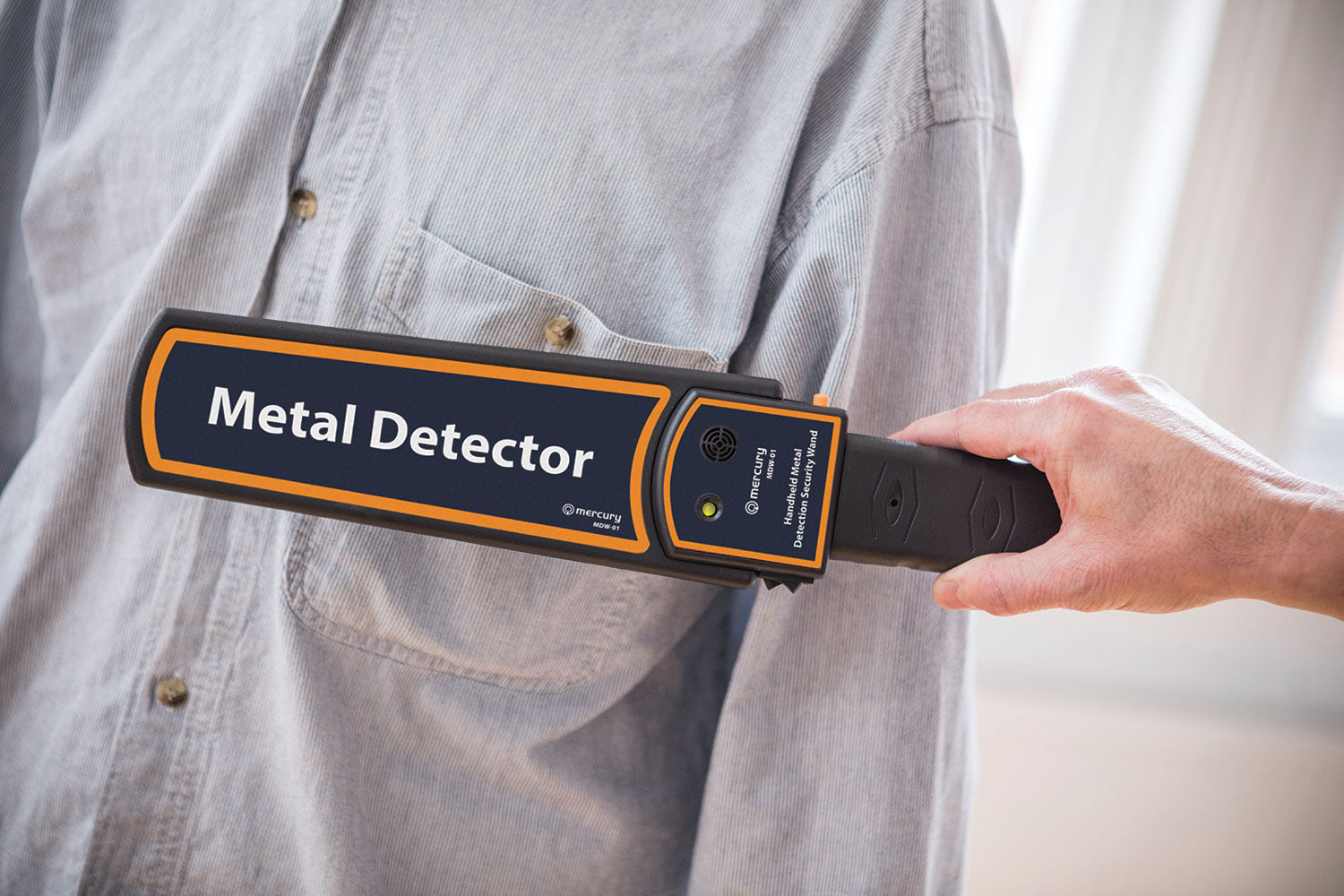 Mercury Handheld metal detection security wand - view 5