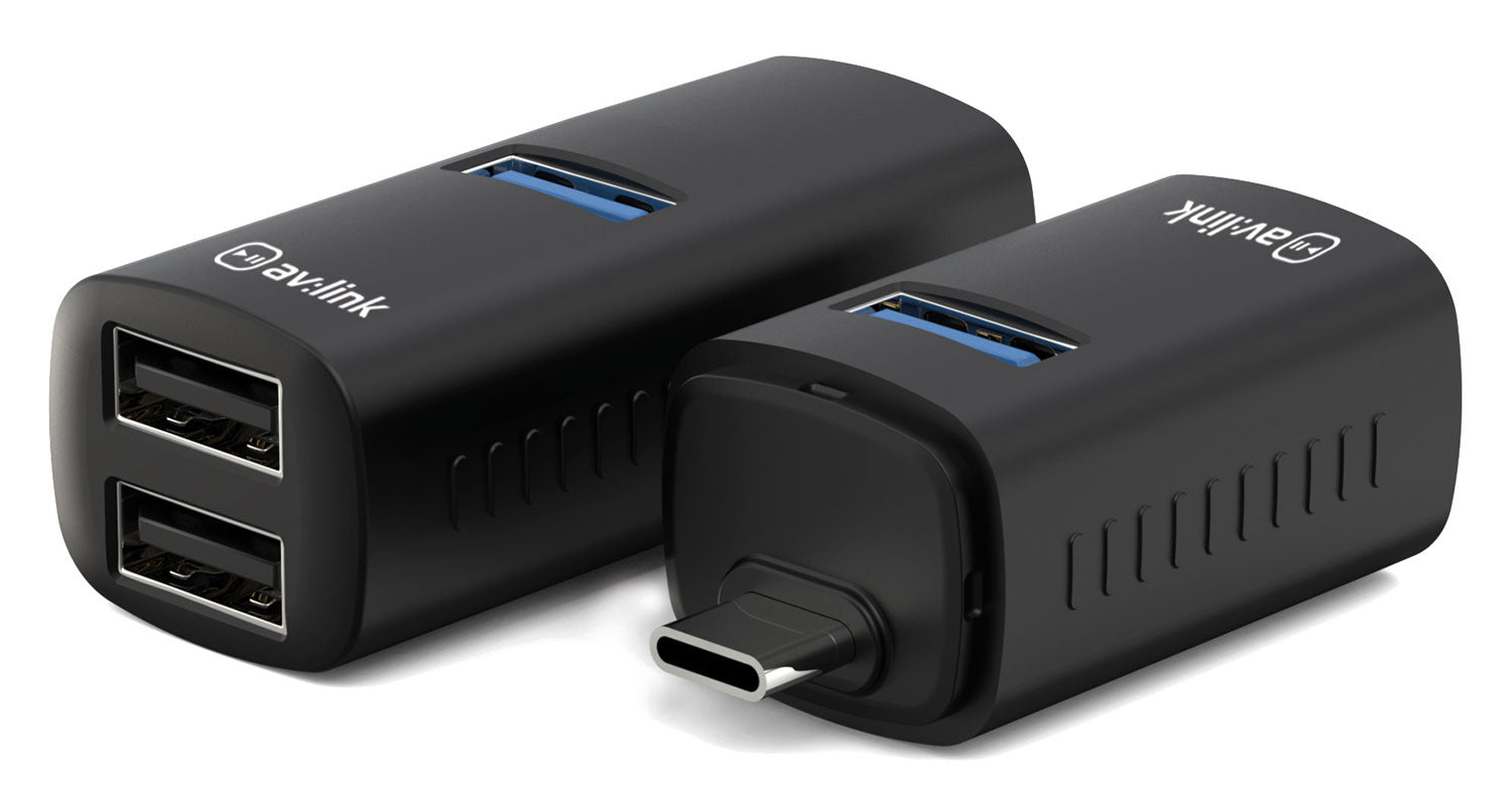 AV:Link 3 Port Mini USB Type-C Hub