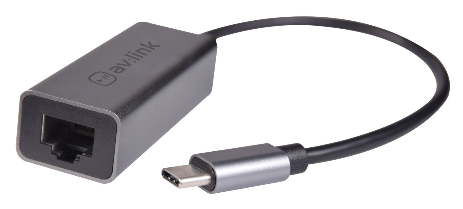 AV:Link USB 3.0 Type-C to RJ45 Gigabit Ethernet Adaptor - view 2