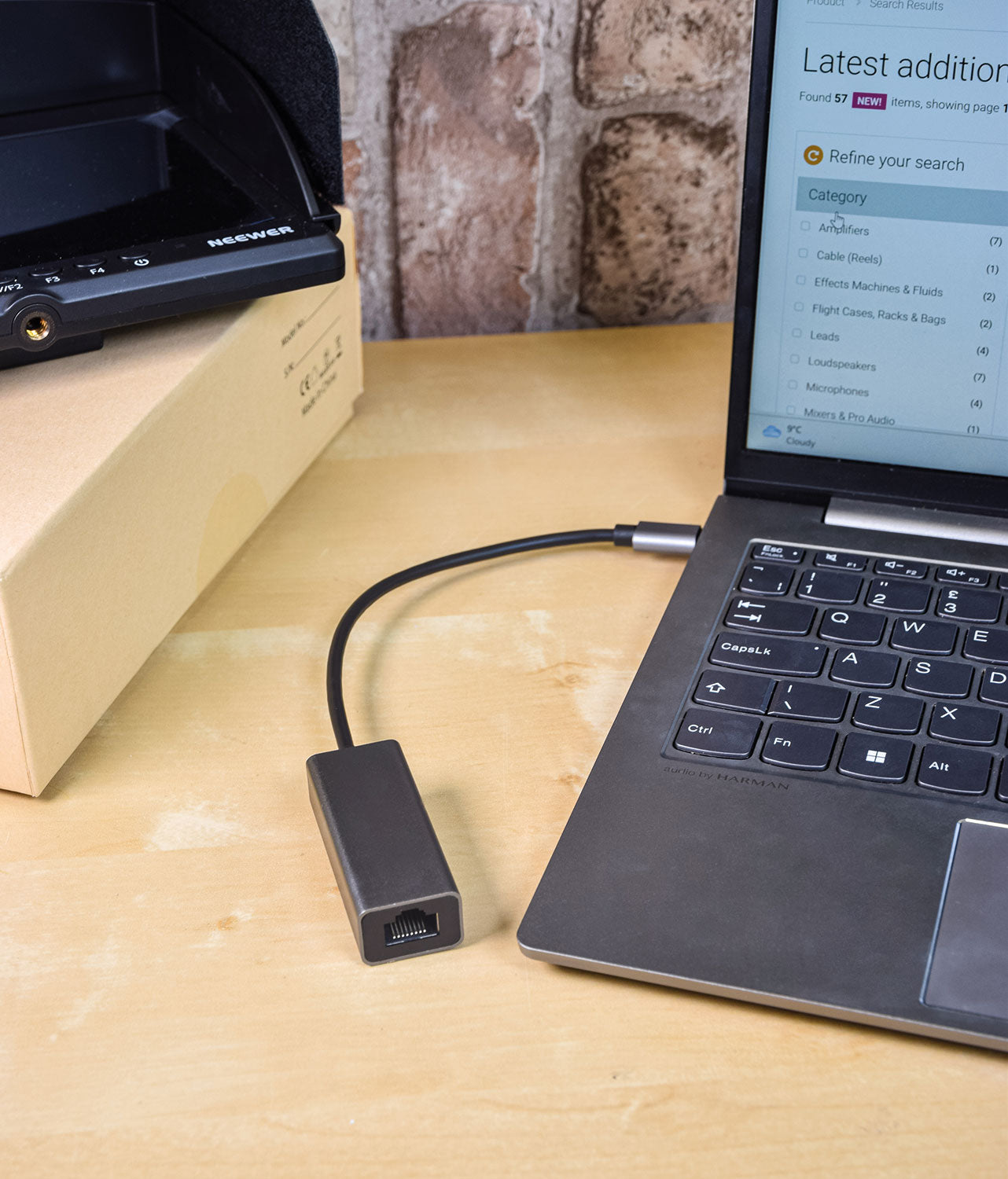 AV:Link USB 3.0 Type-C to RJ45 Gigabit Ethernet Adaptor - view 4