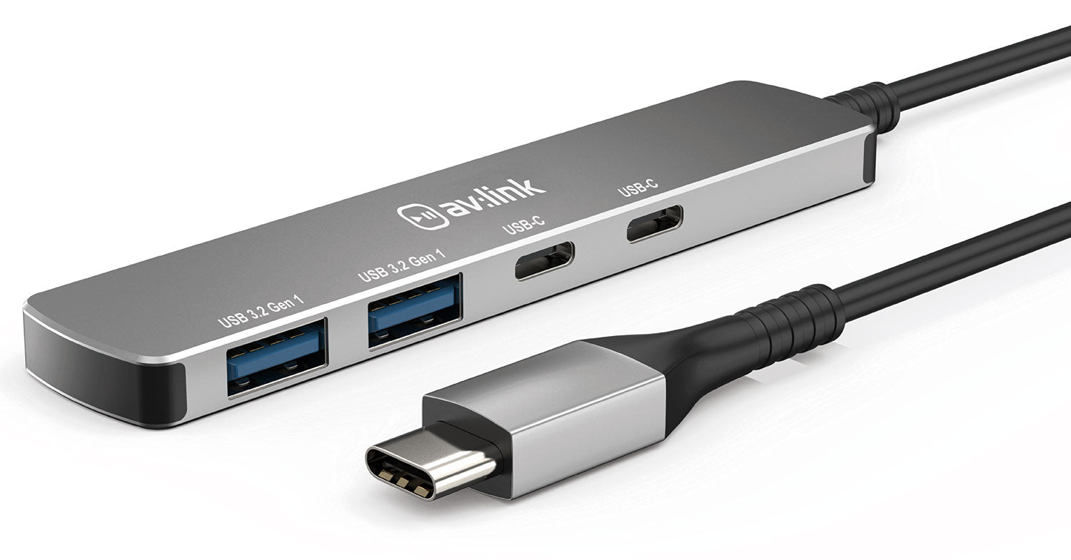 AV:Link 4-Port USB3.2 Type-C Ultra-Slim Hub