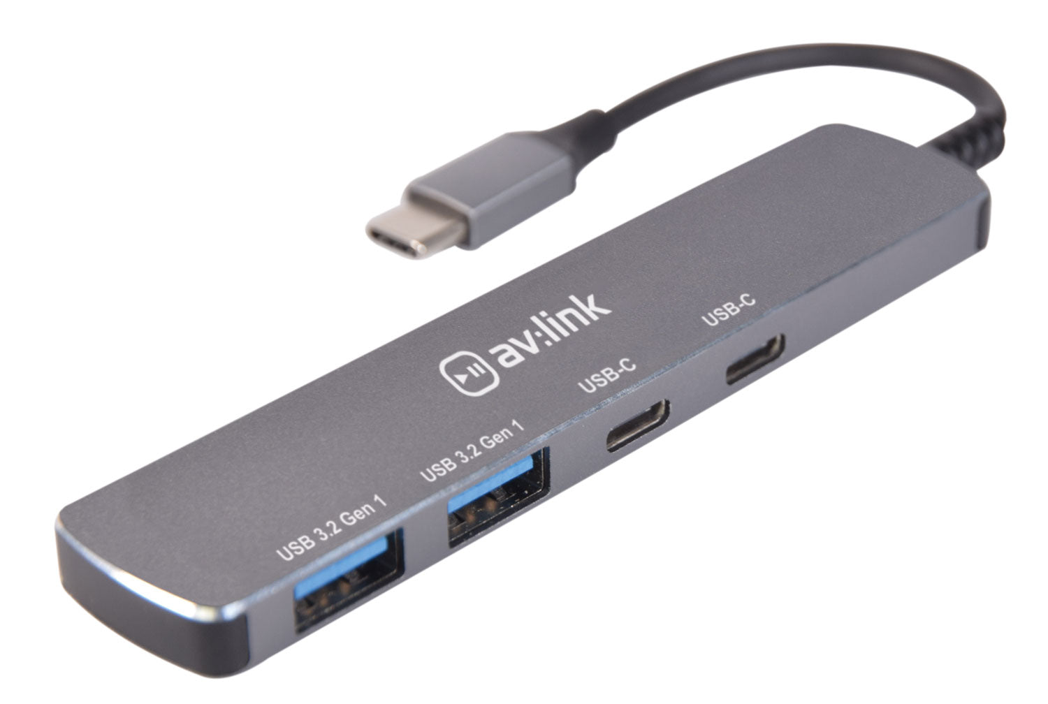 AV:Link 4-Port USB3.2 Type-C Ultra-Slim Hub - view 2