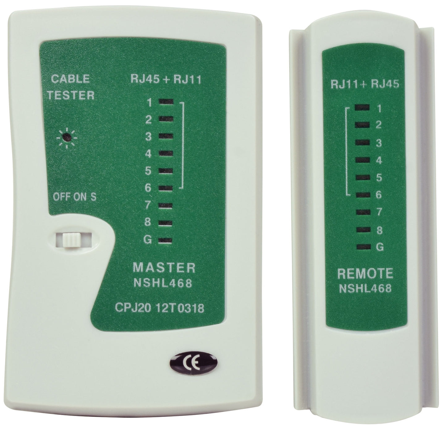 Mercury RJ45/RJ11 Ethernet Network Cable Tester - view 2