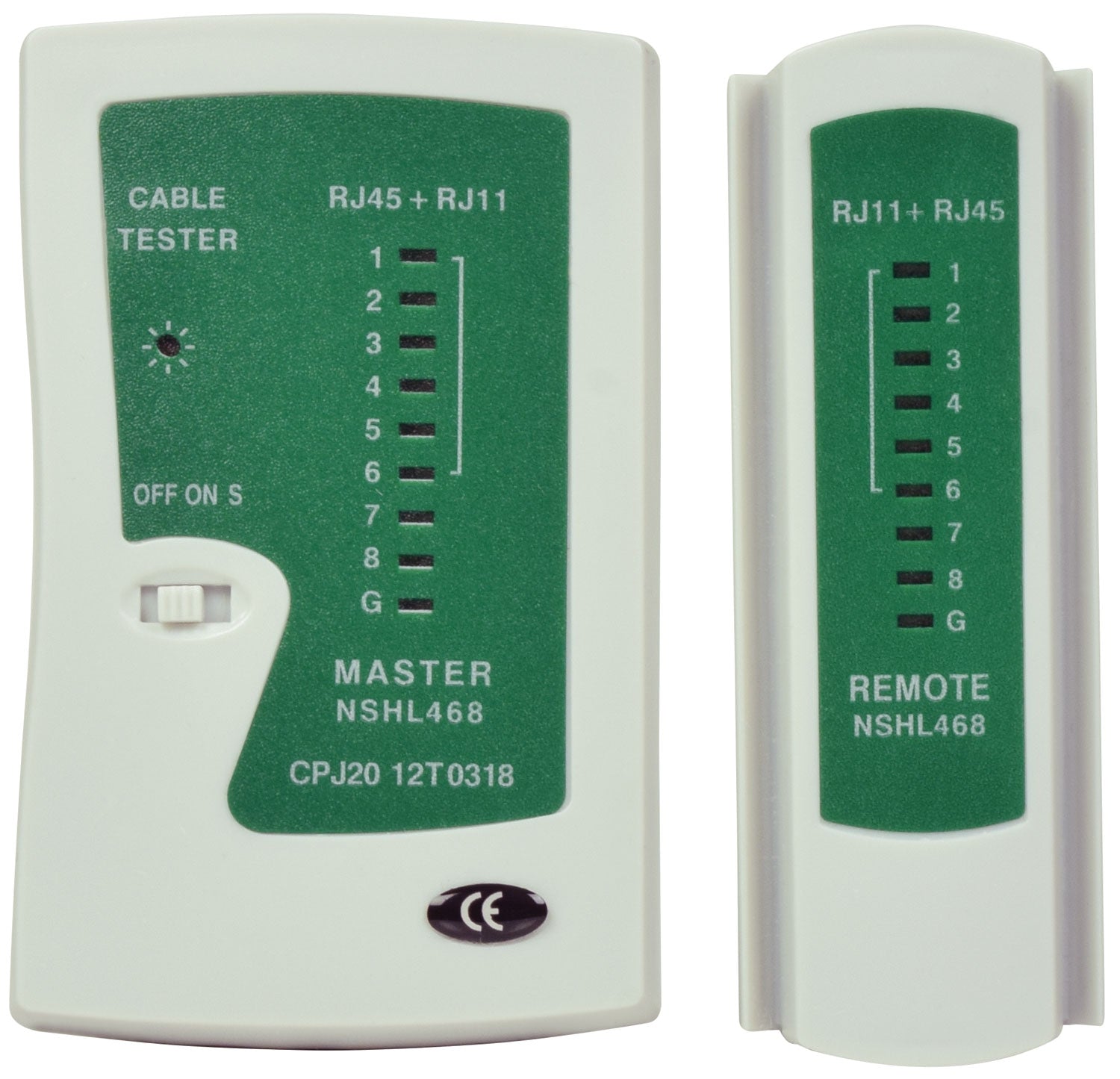 Mercury RJ45/RJ11 Ethernet Network Cable Tester - view 2