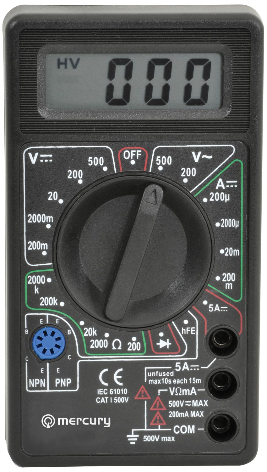 Mercury Digital Multimeter - view 4