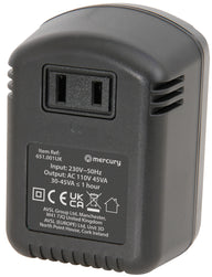 Mercury (UK version) Stepdown voltage converter 240V - 120V 45W