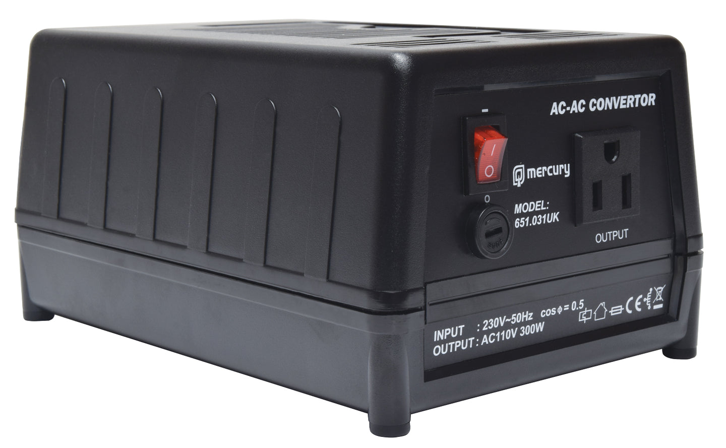 Mercury (UK version) Step down230 - 120Vac converter, 300W - view 2
