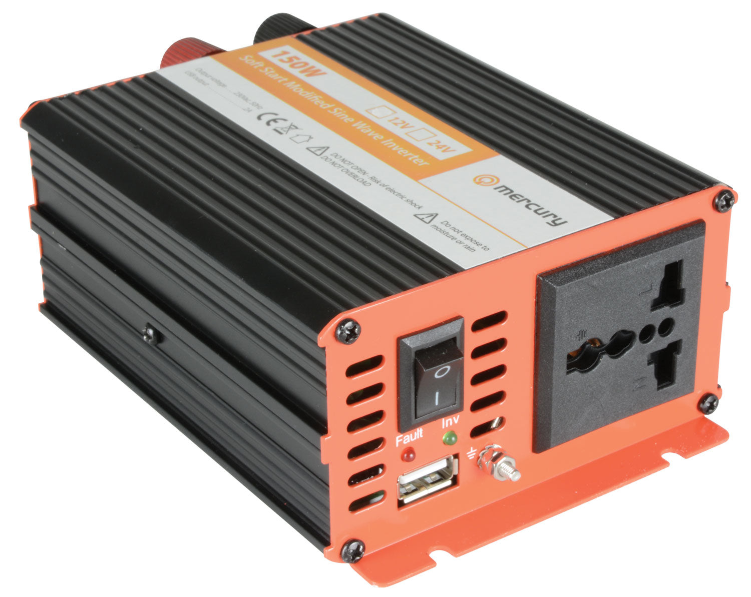 Mercury 12Vdc 150W Modified Sine Wave Inverter