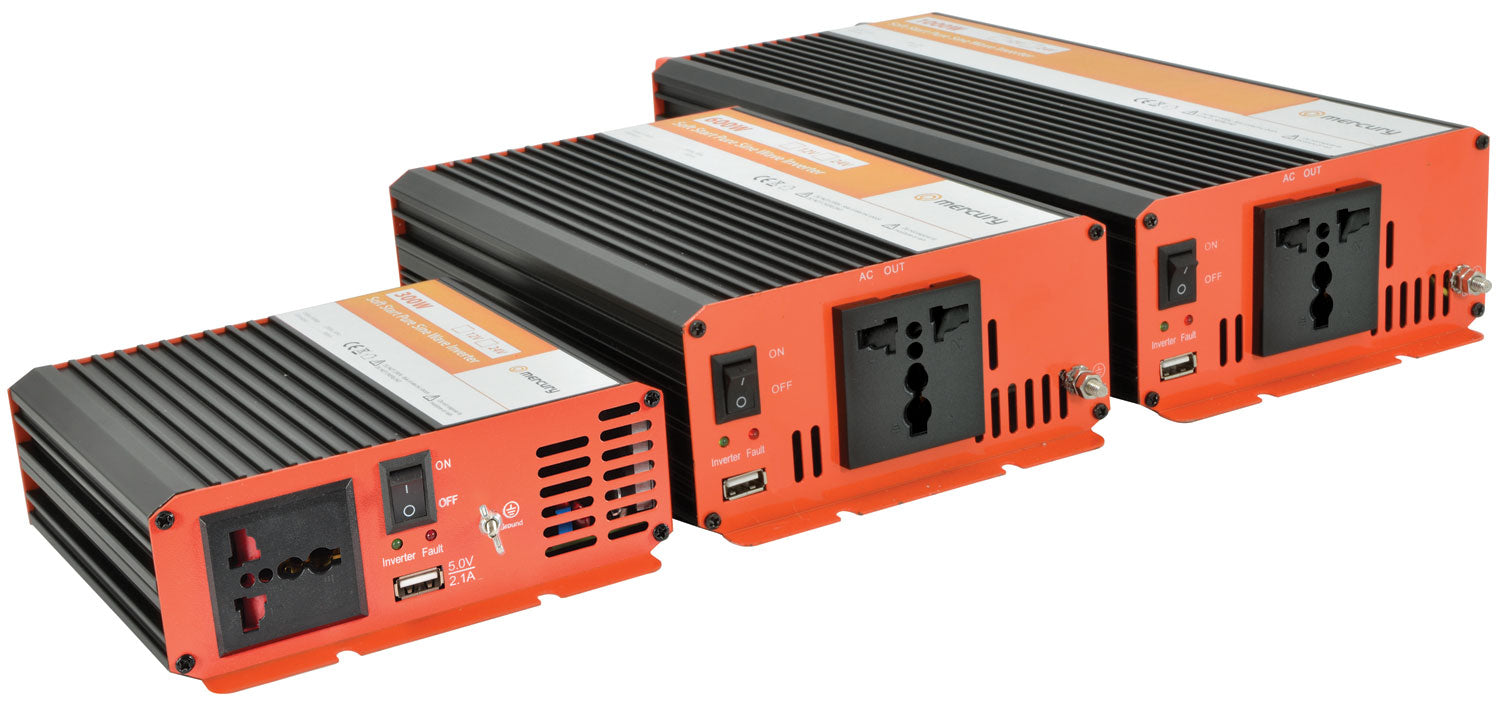 Mercury 12Vdc Pure Sine Wave Inverter 300W - view 4