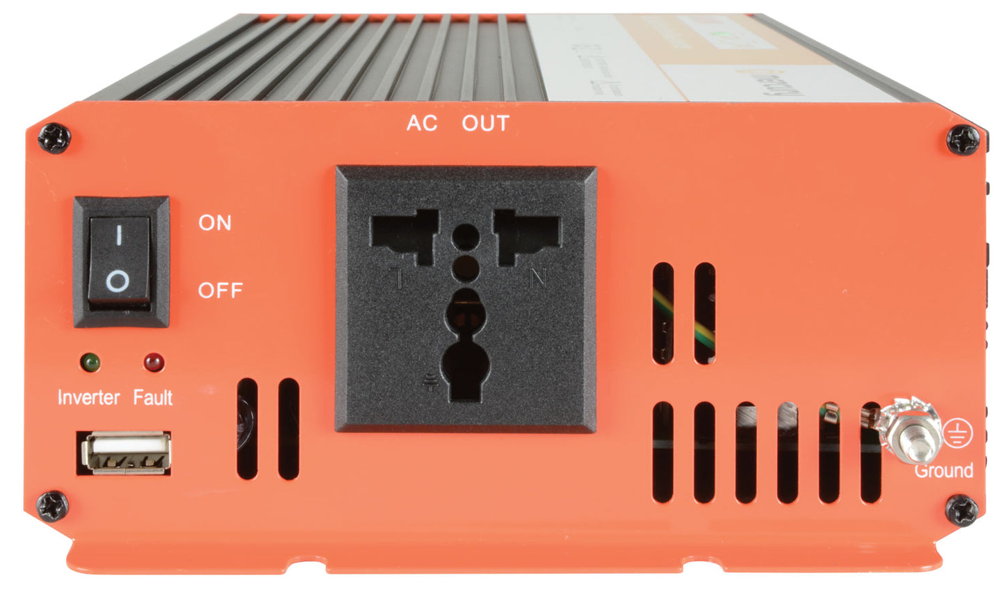 Mercury 12Vdc Pure Sine Wave Inverter 600W - view 2
