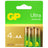 GP AA Alkaline Battery 1.5V 4 Pack