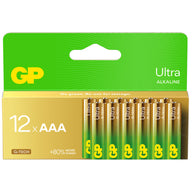 GP AAA Ultra Alkaline 12 Pack
