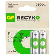 GP AA GP ReCyko+ 2600 4 Pack