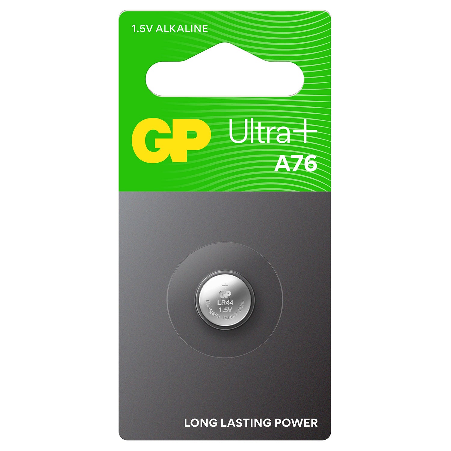 GP LR44 Alkaline Button Cell 1.5V Single