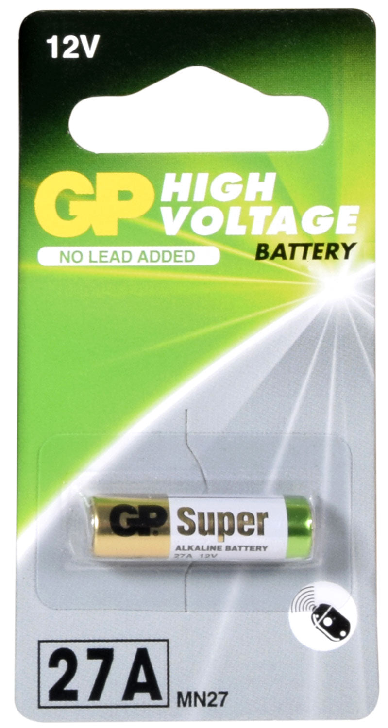 GP 27A 12V Alkaline Battery Single