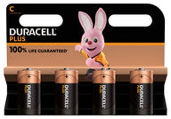 Duracell C Duracell Plus 100% 4 Pack
