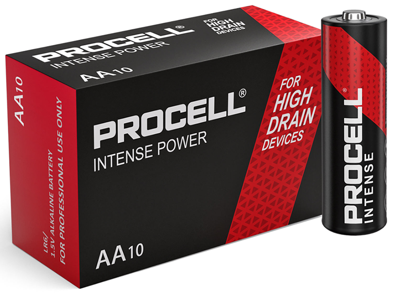 Duracell AA Procell Intense 10 Pack