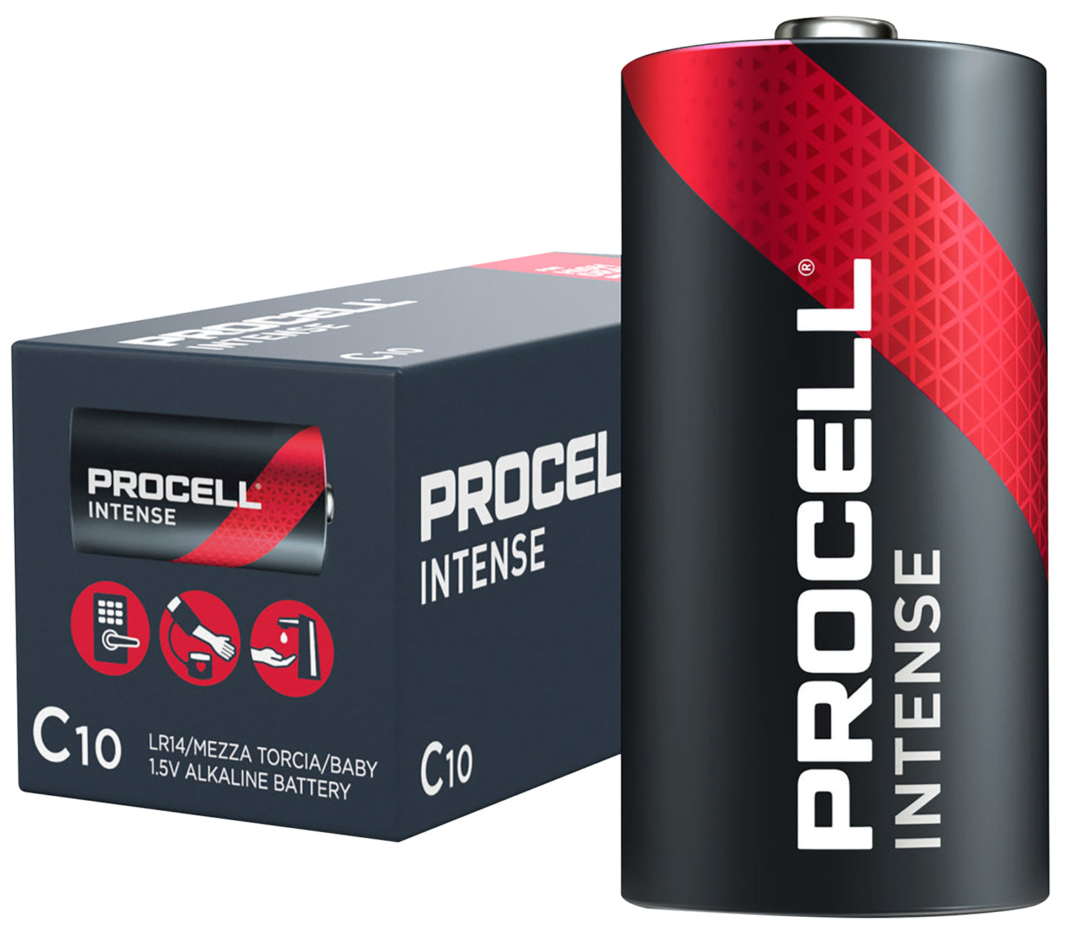 Duracell C Procell Intense 10 Pack