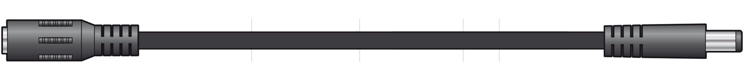 Mercury DC Extension Lead 2.1 x 5.5mm 3m - view 2