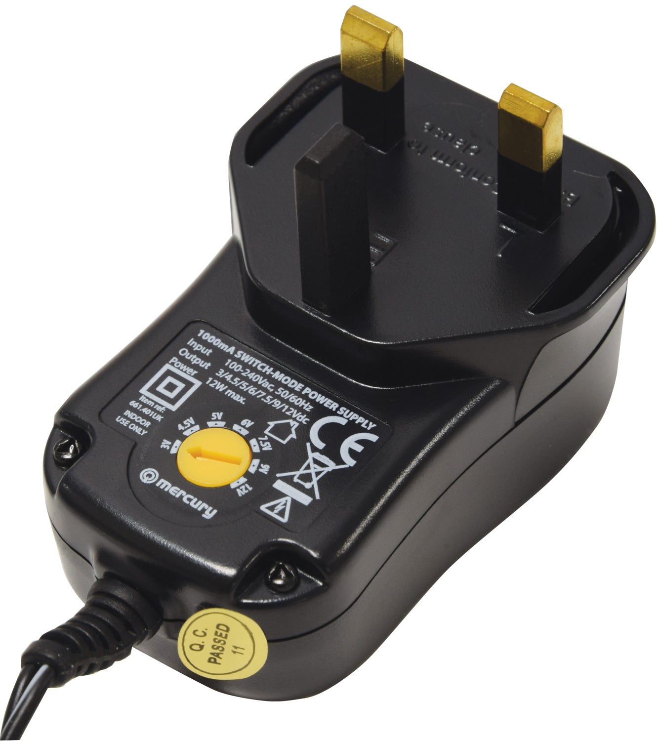 Mercury Energy efficient switch-mode power supply 1000mA - view 3