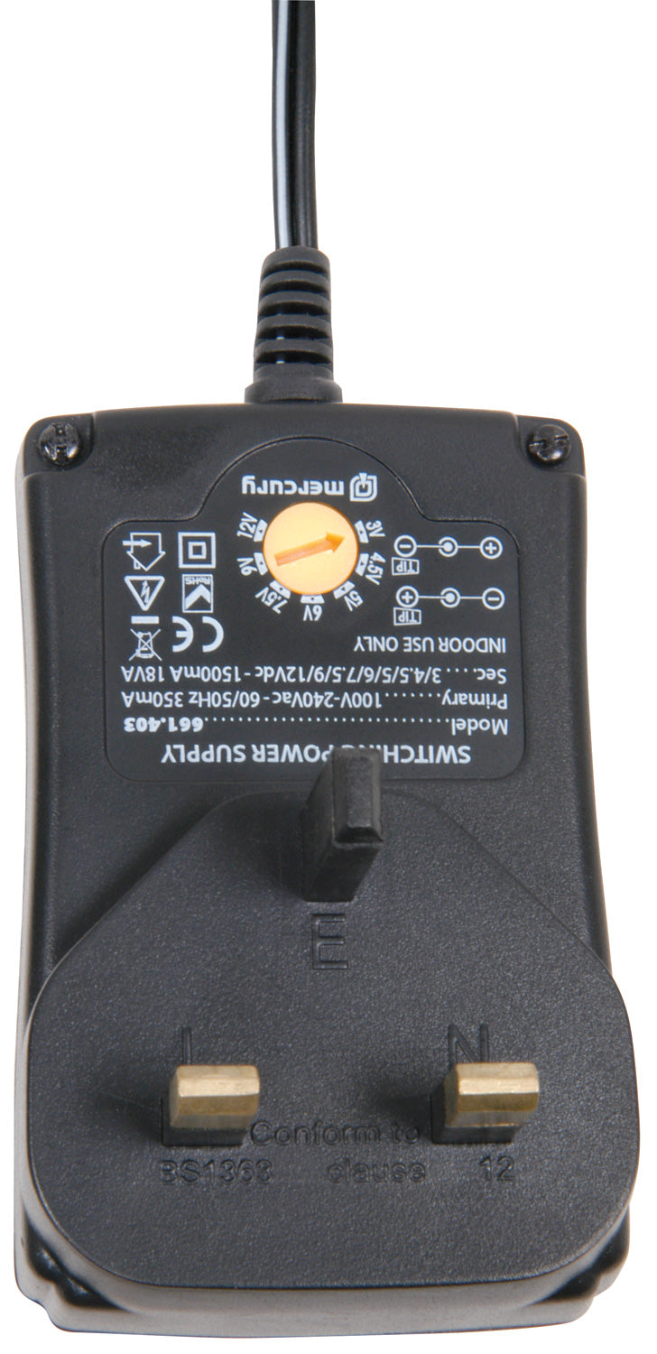 Mercury Energy efficient switch-mode power supply 1500mA - view 4