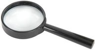 Mercury Handheld Magnifier, 65mmØ Glass Lens, 6x