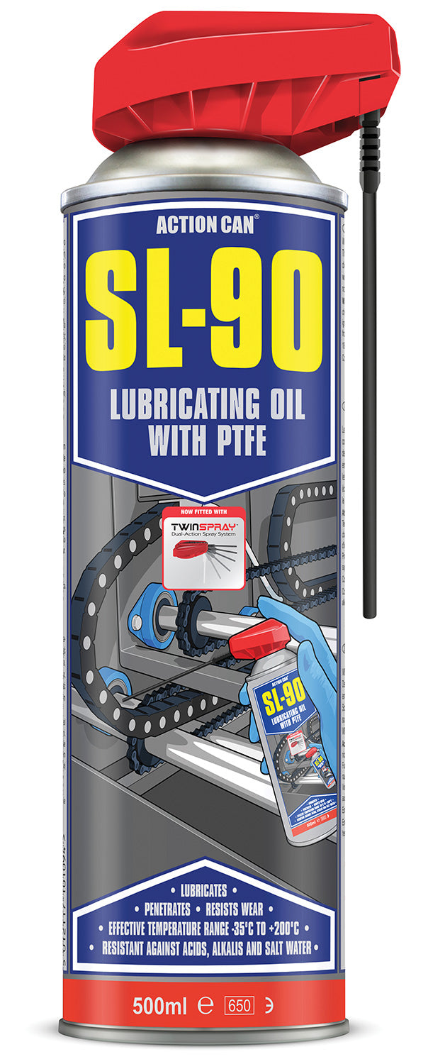 Action Can SL-90 Lubricating Oil TS 500ml