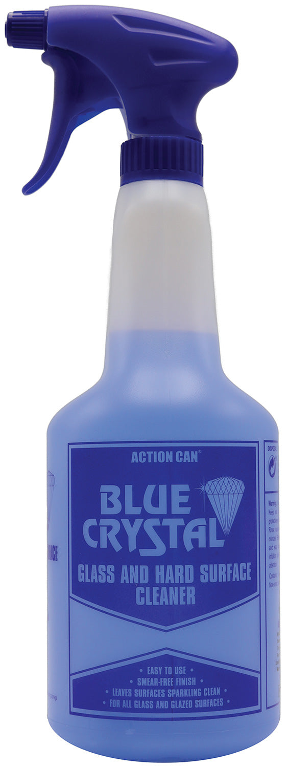 Action Can BlueCrystal Glass Clean 750ml