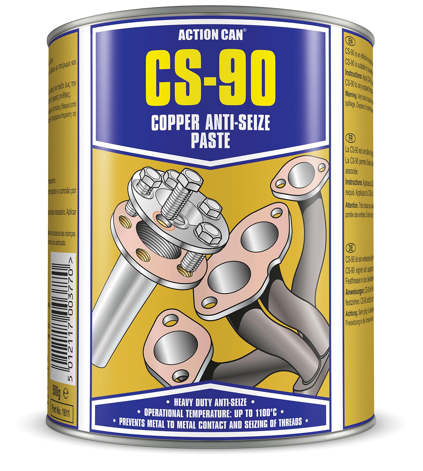 Action Can CS-90 Copper Anti-Seize Paste