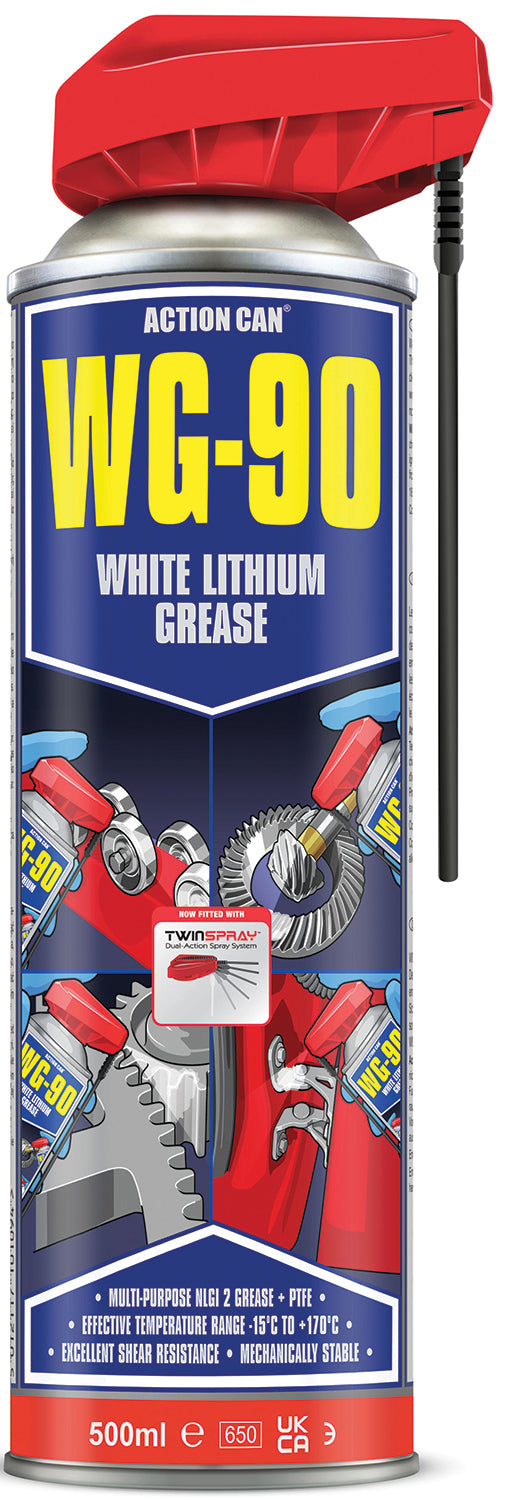 Action Can WG-90 White Calcium 500ml