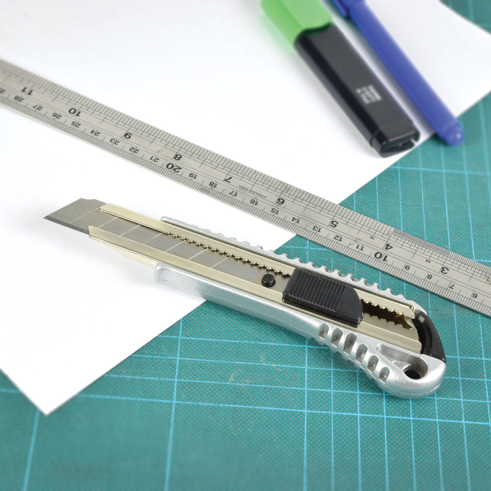 Mercury Aluminium Craft Knife with Snap-Off Blade - view 6
